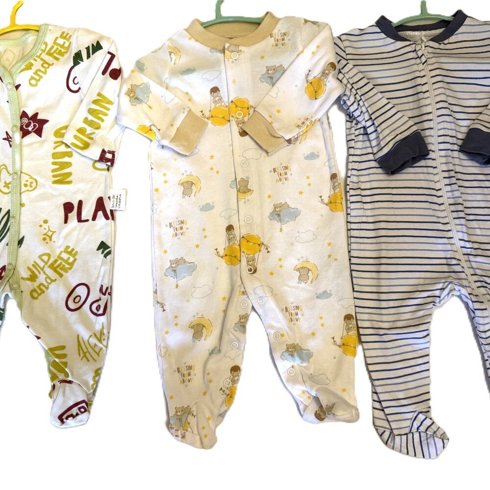 Baby boy infant 0-3months brandnew set of 3 onesies